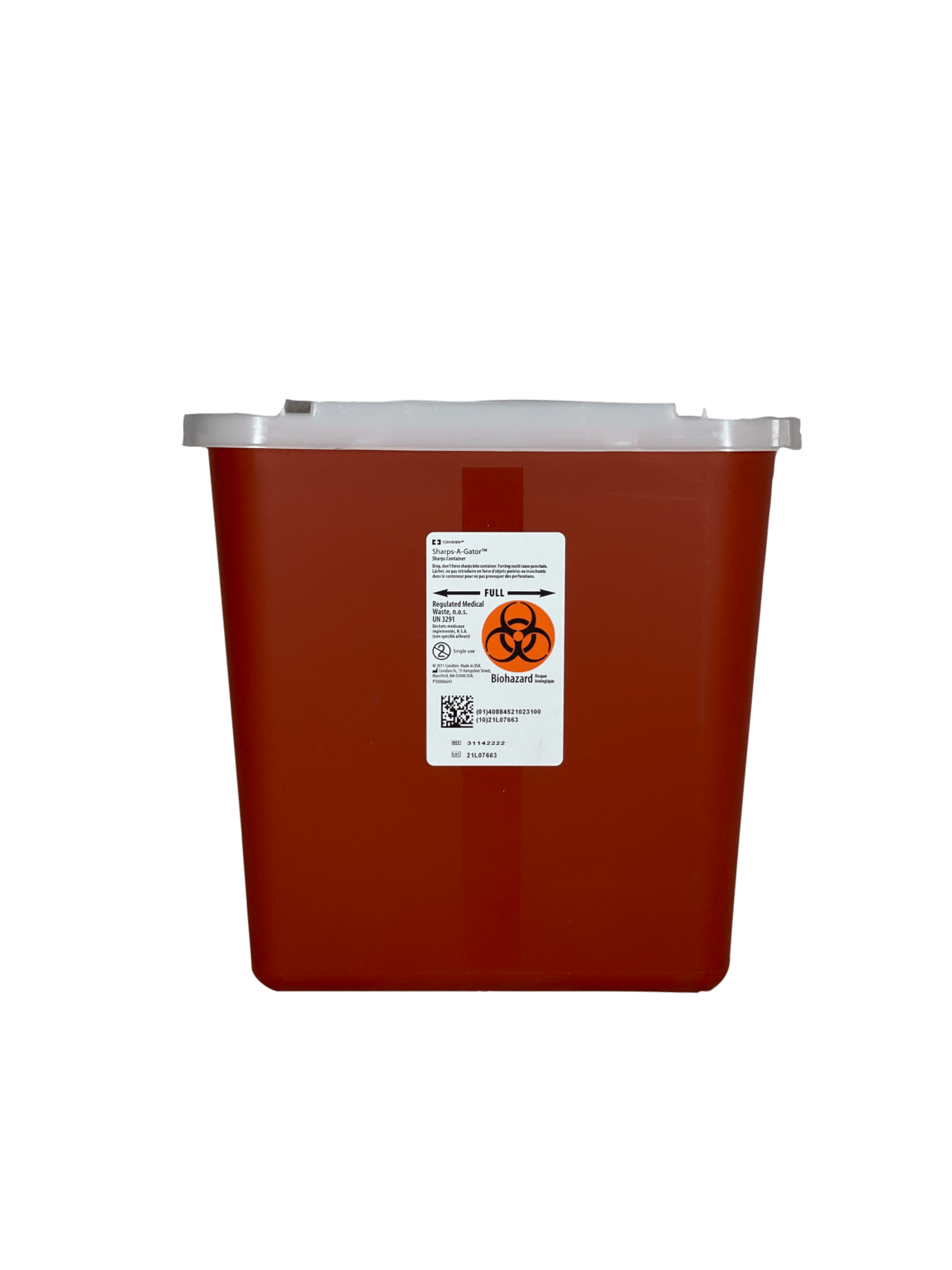 BD multiuse one piece Sharps Collectors Clear View Enterprises