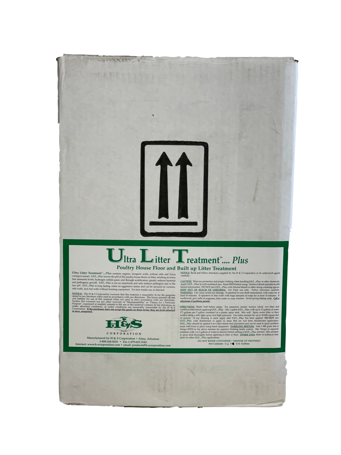 Ultra Litter Treatment PlusTM Clear View Enterprises