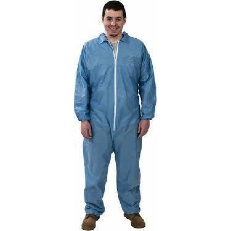 Polypropylene Coveralls Navy Clear View Enterprises