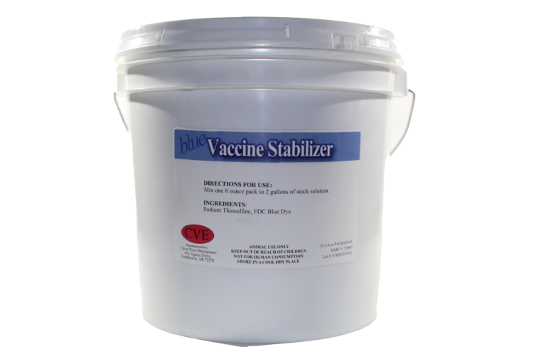 CVE vaccine stabilizer