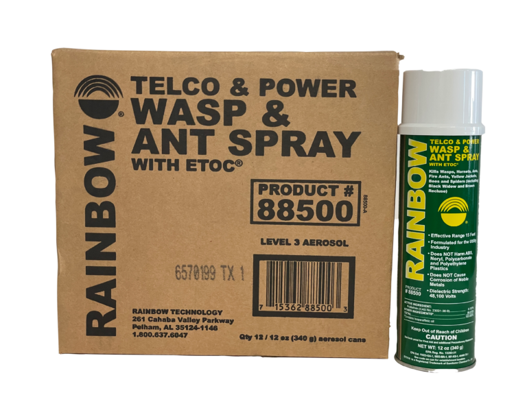 Rainbow Telco Wasp Spray | Clear View Enterprises