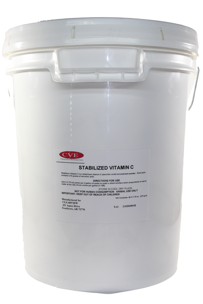 Stabilized vitamin C pack Clear View Enterprises